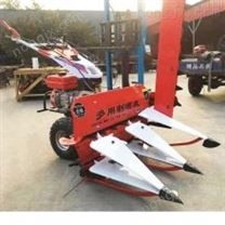 ***黑麥草割曬機 四輪車帶稻麥收割機 便攜式辣椒收獲機