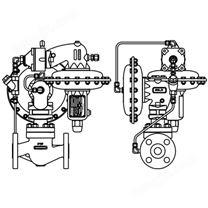 SP592型指揮器操作自力式微壓閥