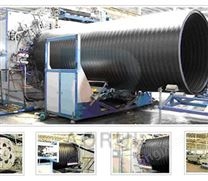 大口径中空壁缠绕管生产线2